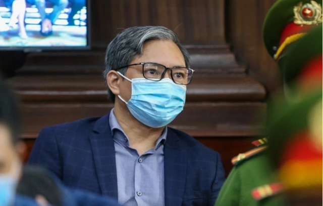 Bị cáo Nguyễn Cao Trí tại tòa (ảnh BTC)