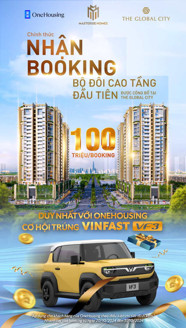 OneHousing bắt tay Masterise Homes phân phối dự án tâm điểm The Global City  - Ảnh 2