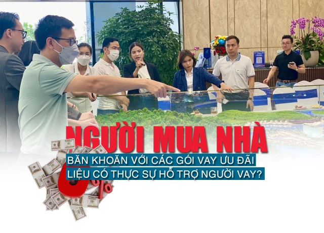 Người mua nhà “băn khoăn” với các gói vay ưu đãi, liệu có thật sự hỗ trợ người đi vay? - Ảnh 1