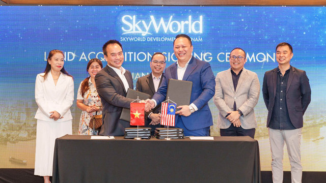 Chủ đầu tư SkyWorld Việt Nam&nbsp;th&agrave;nh c&ocirc;ng trong thương vụ mua lại 100% cổ phần của C&ocirc;ng ty Cổ phần Sản xuất Thương mại v&agrave; Kinh doanh Bất động sản Thuận Th&agrave;nh (Nguồn ảnh: SkyWorld Group)