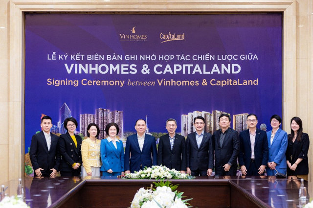 CapitaLand Development mở rộng quy mô tại Việt Nam, hợp tác chiến lược cùng Vinhomes và ra mắt dự án The Fullton trị giá 800 triệu đô - Ảnh 1