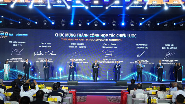 B&agrave; Rịa-Vũng T&agrave;u k&yacute; kết hợp t&aacute;c với Sun Group v&agrave; c&aacute;c đơn vị kh&aacute;c