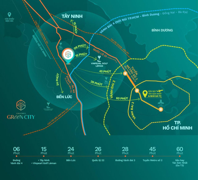 Vinhomes Green City sở hữu vị tr&iacute; chiến lược giữa trung t&acirc;m tam gi&aacute;c kinh tế v&agrave;ng ph&iacute;a Nam &nbsp;