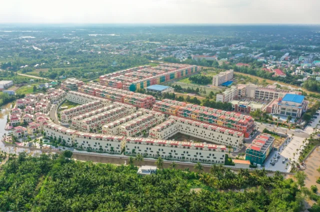 H&igrave;nh ảnh thực tế dự &aacute;n Khu d&acirc;n cư Phước Thọ 1 &amp; 2 của Tập đo&agrave;n T&amp;T Group.
