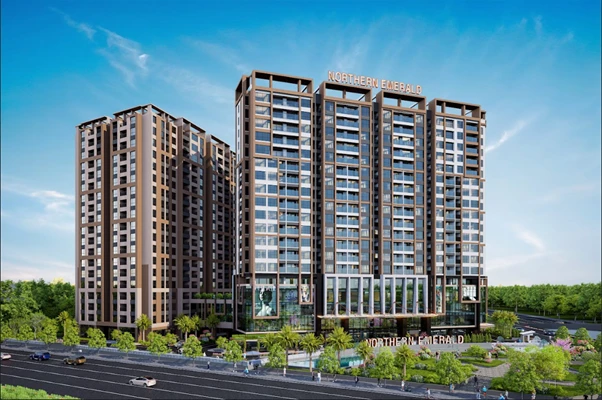 Ảnh phối cảnh mặt ch&iacute;nh dự &aacute;n &nbsp;