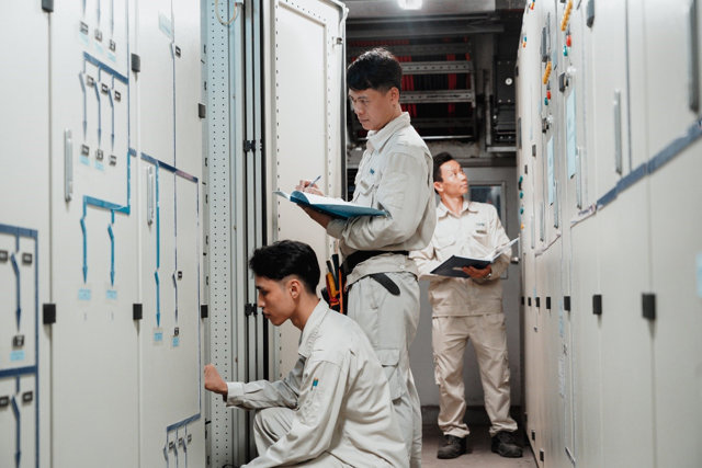 TNPM thực hiện kiểm tra gi&aacute;m s&aacute;t hệ thống kỹ thuật tại dự &aacute;n