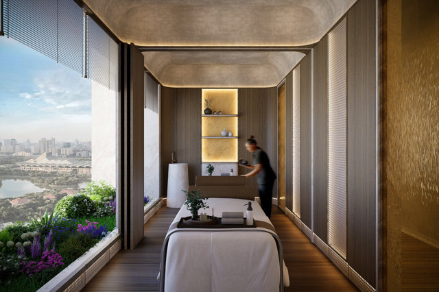 Tầng 6 tại Sun Feliza Suites mở ra kh&ocirc;ng gian nghỉ dưỡng sang trọng, đẳng cấp.&nbsp;Ảnh: Sun Property &nbsp;