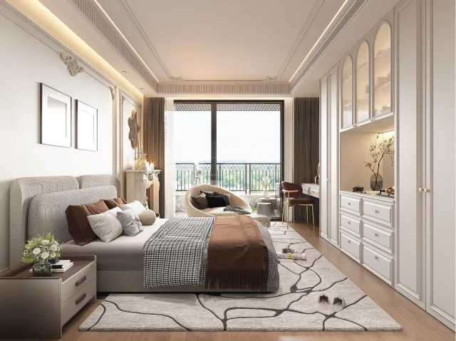 Nội thất cao cấp được b&agrave;n giao trọn bộ sẽ gi&uacute;p gia chủ tiết kiệm đ&aacute;ng kể từ thời gian, chi ph&iacute; so với tự ho&agrave;n thiện&nbsp;&nbsp; &nbsp;