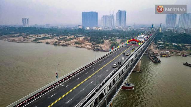 Thông xe cầu Thăng Long sau 4 tháng sửa chữa - Ảnh 2