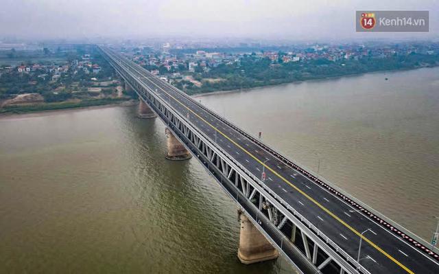 Thông xe cầu Thăng Long sau 4 tháng sửa chữa - Ảnh 6
