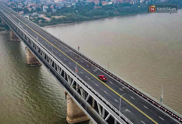 Thông xe cầu Thăng Long sau 4 tháng sửa chữa - Ảnh 7