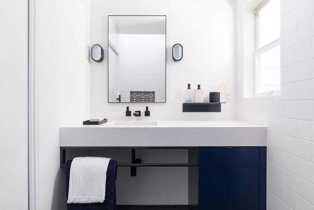 Tạo nguồn cảm hứng mới cho phòng tắm với thiết kế màu xanh - Ảnh 8