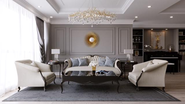 Thiết kế nội thất phong cách Luxury - Ảnh 3