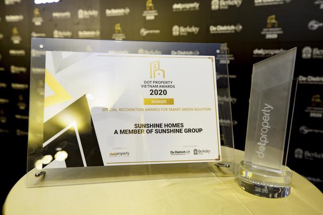 Sunshine Homes chiến thắng vang dội tại Dot Property Vietnam Awards 2020 - Ảnh 1