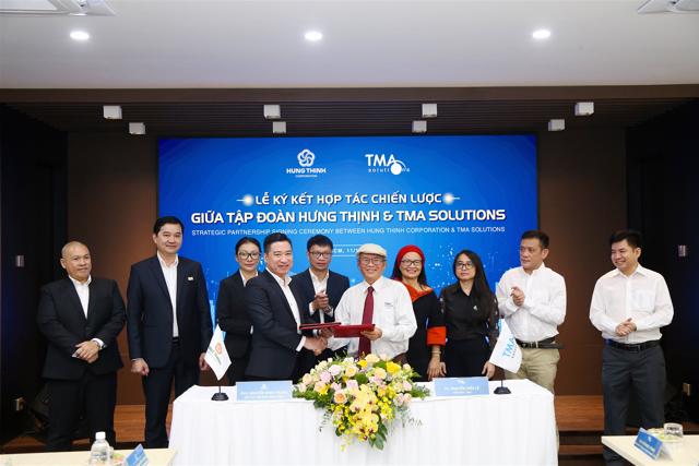 Tập đoàn Hưng Thịnh ký kết hợp tác chiến lược cùng công ty TMA Solutions - Ảnh 1