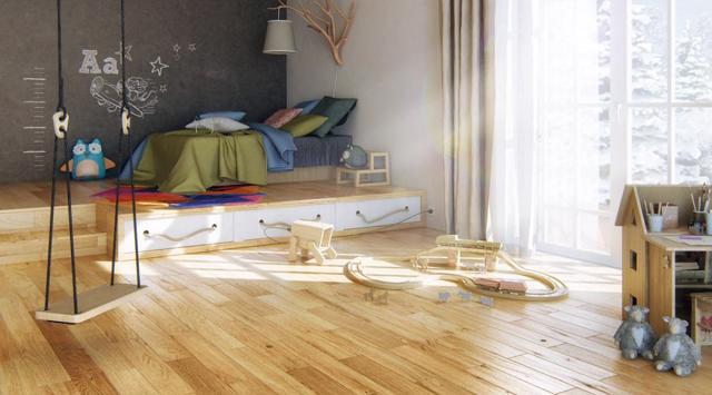 Chọn sàn gỗ cho phòng của bé - Ảnh 4