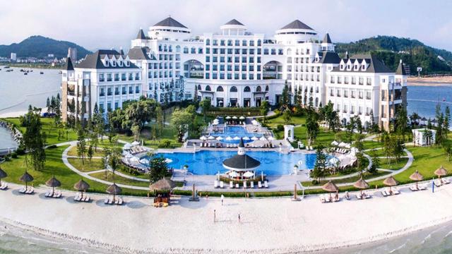 Phối cảnh Dự &aacute;n Khu kh&aacute;ch sạn nghỉ dưỡng biển cao cấp tại đảo Rều được Vingroup đầu tư tại Quảng Ninh &nbsp;