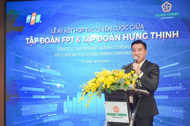 Tập đoàn Hưng Thịnh ký kết hợp tác chiến lược cùng tập đoàn FPT - Ảnh 1