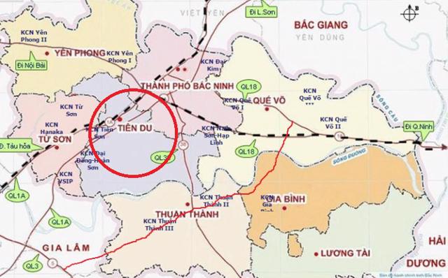 Bắc Ninh phê duyệt nhiệm vụ quy hoạch chung đô thị Tiên Du gần 10.000ha - Ảnh 2