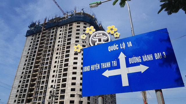 Dự &aacute;n Dragon Riverside Tincom Ph&aacute;p V&acirc;n được x&acirc;y dựng tr&ecirc;n khu &ldquo;đất v&agrave;ng&rdquo; tại H&agrave; Nội vẫn &ldquo;đ&acirc;u nằm đấy&rdquo; suốt hơn 10 năm &nbsp;