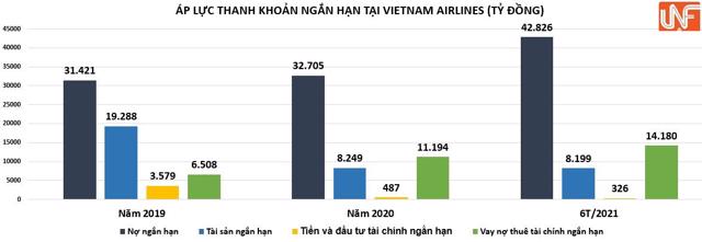 Thua lỗ khủng, Vietnam Airlines (HVN) đối mặt với áp lực thanh khoản ngắn hạn - Ảnh 1