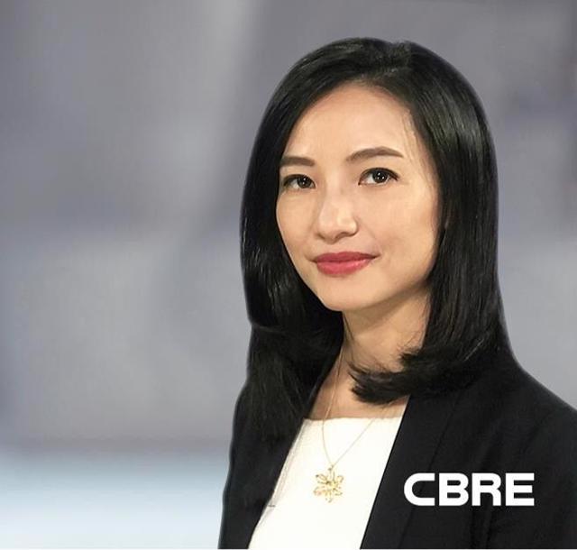 B&agrave; Dương Thuỳ Dung, Gi&aacute;m đốc cấp cao CBRE Việt Nam. &nbsp;