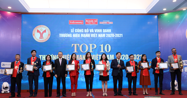 TOP 10 Thương hiệu Mạnh Việt Nam năm 2020 &ndash; 2021: Viettel, Vietcombank, VietinBank, Techcombank, VinGroup, Masan, Vinamilk, VNPT, SunGroup v&agrave; Masterise Homes. &nbsp;