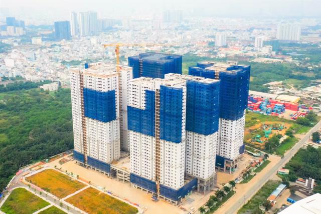 Dự &aacute;n Q7 Saigon Riverside Complex th&aacute;ng 12/2021 do Hưng Thịnh Incons l&agrave;m tổng thầu thi c&ocirc;ng. &nbsp;