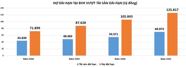 Tập đoàn Bảo Việt: Đòn bẩy nợ cao, nợ dài hạn 'vượt' tài sản dài hạn - Ảnh 2