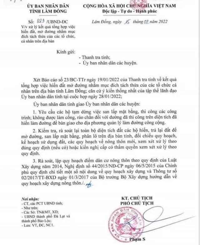 Nguồn: UBND tỉnh L&acirc;m Đồng. &nbsp;