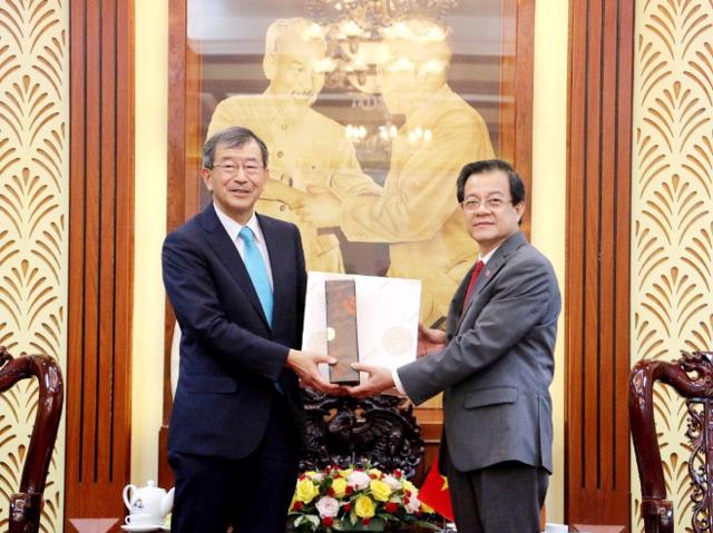 Tổng Lãnh sự quán Nhật Bản tại TP Hồ Chí Minh thăm và làm việc tại tỉnh An Giang - Ảnh 2