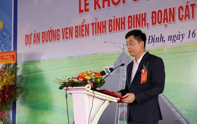 Bình Định khởi công dự án đường ven biển hơn 2.600 tỷ đồng - Ảnh 3