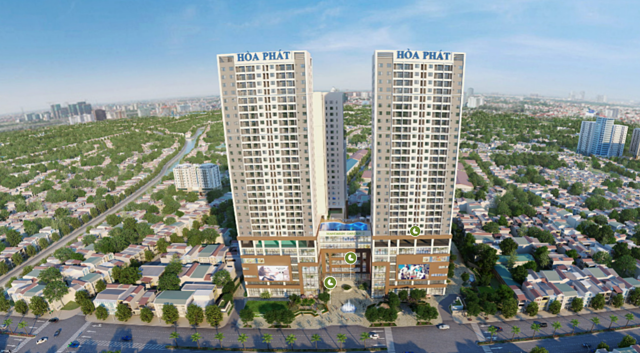 Mandarin Garden 2, một dự án của tập đoàn Hòa Phát