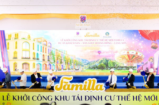 Thành phố Lạng Sơn khởi công Khu tái định cư thế hệ mới Familla - Ảnh 1