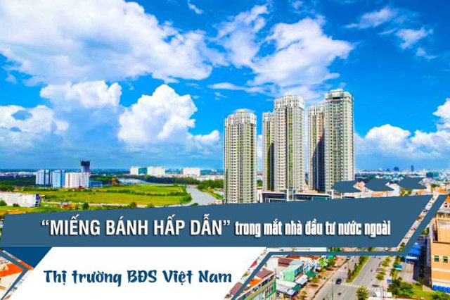 Thị trường bất động sản Việt Nam được coi là “miếng bánh hấp dẫn” trong mắt nhà đầu tư nước ngoài - Ảnh 1
