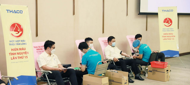 THACO tổ chức Chương trình hiến máu tình nguyện năm 2022 - Ảnh 1