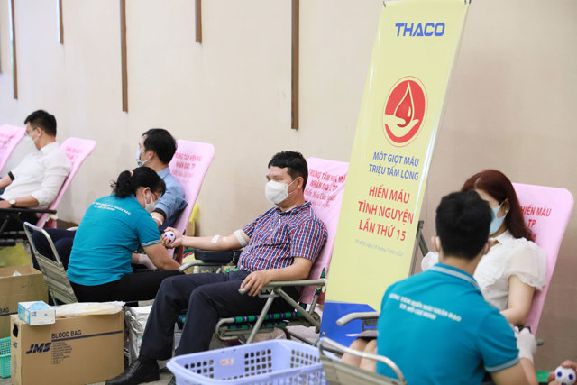 THACO tổ chức Chương trình hiến máu tình nguyện năm 2022 - Ảnh 3