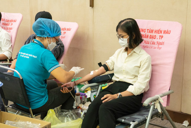 THACO tổ chức Chương trình hiến máu tình nguyện năm 2022 - Ảnh 7