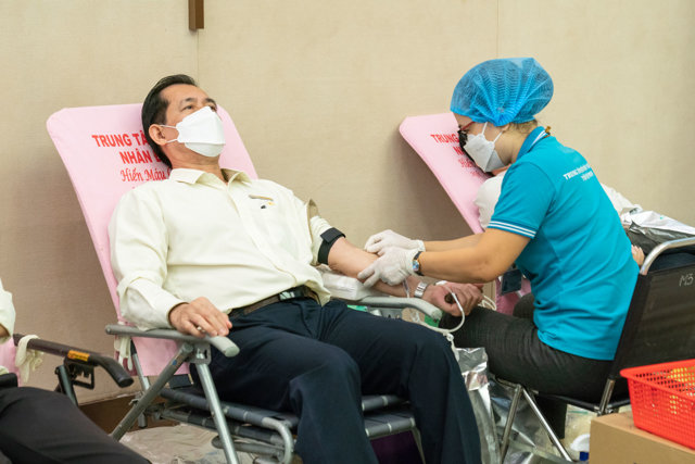 THACO tổ chức Chương trình hiến máu tình nguyện năm 2022 - Ảnh 6