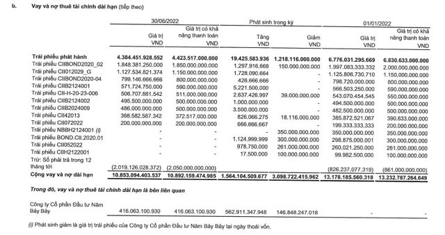 Dòng tiền thuần tại CII 'âm nặng', hơn 139 tỷ đồng nợ xấu - Ảnh 4