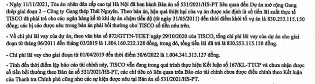 Tisco đã đổ 6.100 tỷ đồng vào dự án đắp chiếu; vẫn còn khoản nợ xấu 550 tỷ đồng - Ảnh 2