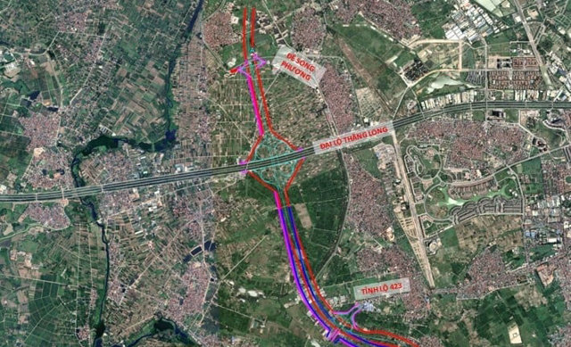 Hà Nội: Công bố chỉ giới đường đỏ Vành đai 4 tại huyện Hoài Đức - Ảnh 1