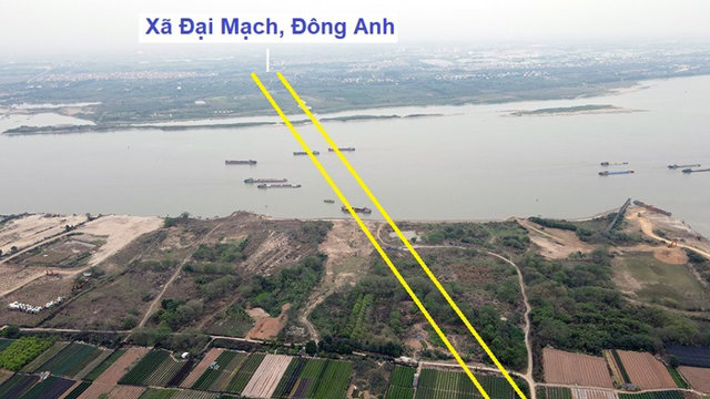 Hà Nội: Toàn cảnh vị trí xây cầu Thượng Cát 8.300 tỷ đồng nối Bắc Từ Liêm - Đông Anh - Ảnh 5
