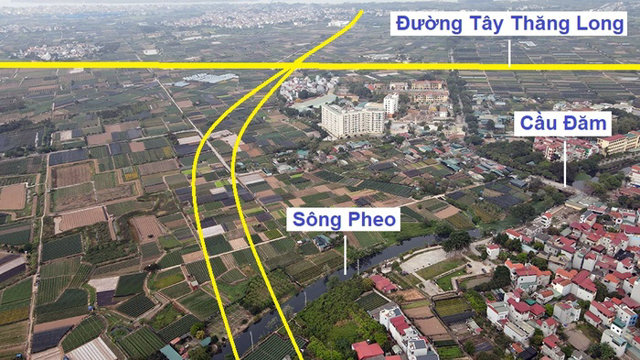 Hà Nội: Toàn cảnh đường vành đai 3,5 đoạn Thượng Cát - Quốc lộ 32 gần 1.500 tỷ - Ảnh 8