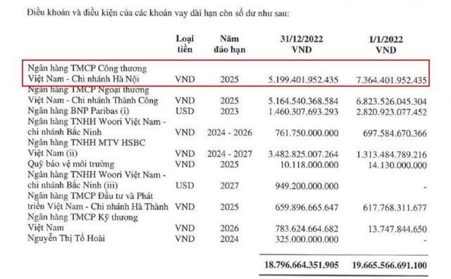Vietinbank đang l&agrave; chủ nợ lớn nhất của HPG. &nbsp;