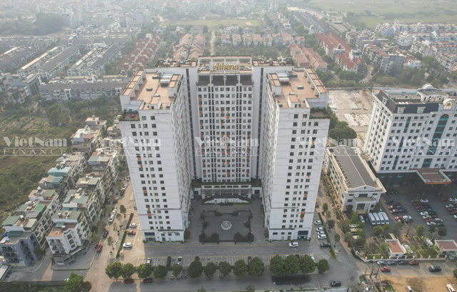 Hà Nội: Đỏ rực băng rôn tại chung cư Athena Complex Xuân Phương - Ảnh 1