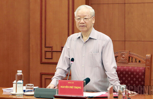 Tổng Bí thư Nguyễn Phú Trọng. (Ảnh: Ban Nội chính Trung ương)