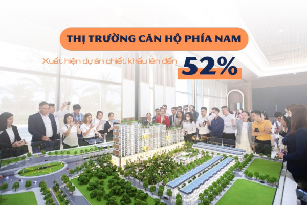 Thị trường căn hộ phía Nam: Xuất hiện dự án chiết khấu lên đến 52% - Ảnh 1