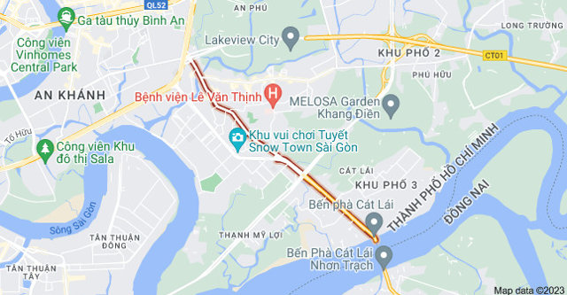 TP. HCM chuẩn bị mở rộng, nâng cấp đường Nguyễn Thị Định, Quận 2 - Ảnh 1