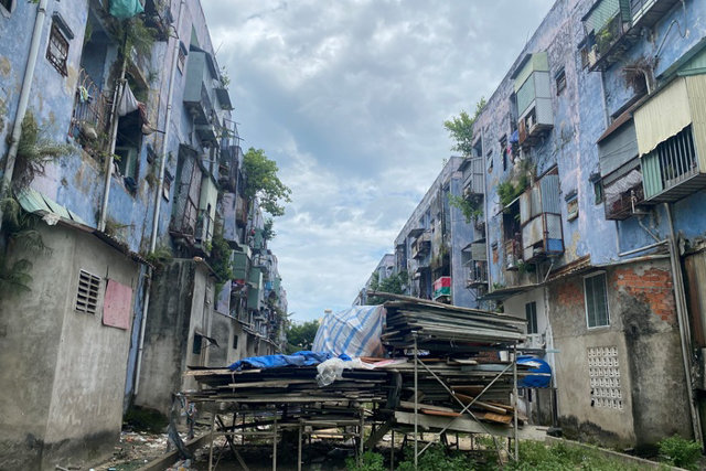 Sống bất an trong khu chung cư xuống cấp, cũ nát giữa trung tâm Đà Nẵng - Ảnh 8
